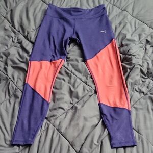 Puma Two-Tone Athletic Leggings